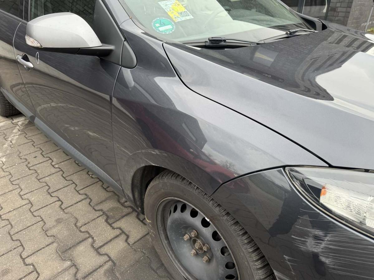 Renault Megane 3 Grandtour original Kotfl&uuml;gel vorn rechts TEB66 Graphitschwarz Bj.2011